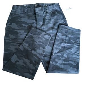 NWT Gray Camp GAP Dress Pants Size 12 Slim